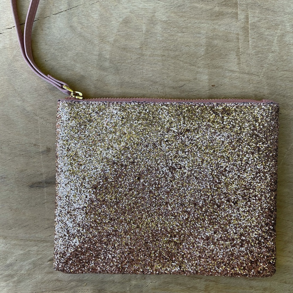 Rose Gold Wristlet
